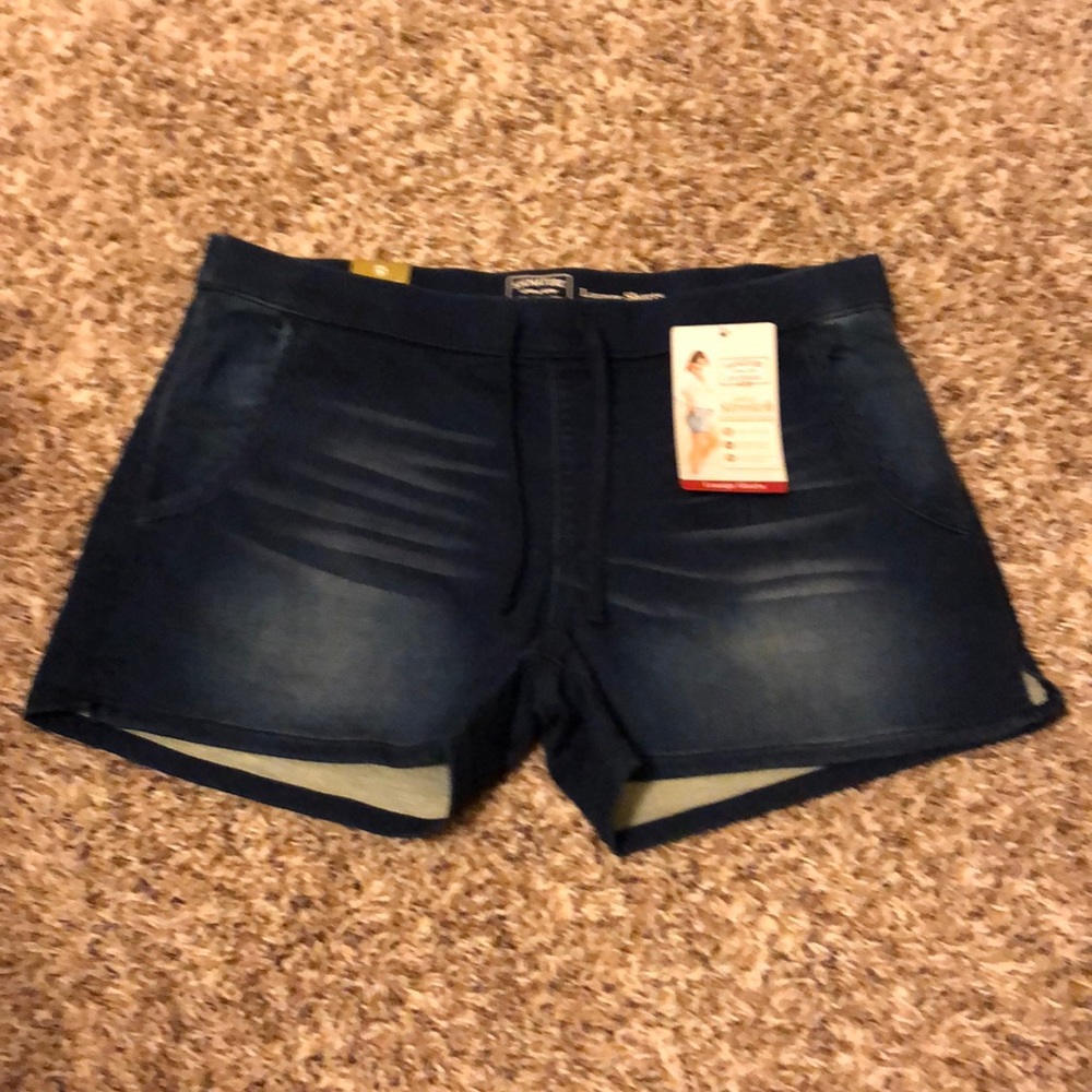 Denim Lounge stretch shorts